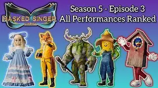 The Masked Singer Sverige | Season 5 - Episode 3 | All Performances Ranked