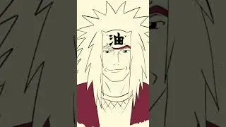 #short CURIOSIT&Eacute;S JIRAIYA SENSEI (NARUTO) ANIME & MANGA  |superdraw!