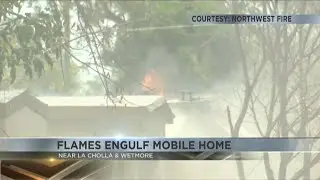 Cause of trailer fire on Tucson's westside under investigation
