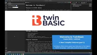 twinBASIC - New Compiler Features (part 2)