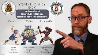 Livestream Launch - Mythical Beards Anniversary Box!