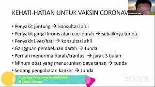 Catat, Ini Kriteria Orang yang Tidak dan Boleh Divaksin COVID-19