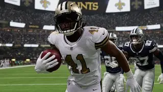 Dallas Cowboys vs New Orleans Saints NFL Thursday Night Week 13 Full Game Highlights 12/2 Madden 22
