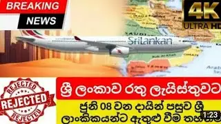 Srilankan airlines | kuwait news | kuwait sinhala news today | kuwait airport news| kuwait