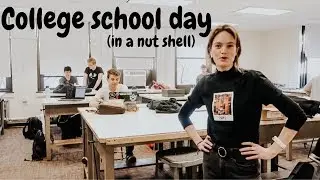 a RANDOM college vlog lol