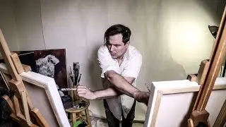 Painting Two Paintings At Once - Andy Pagana
