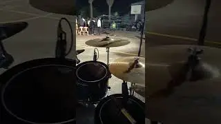 setup shenanigans #drummer #soundcheck #drums