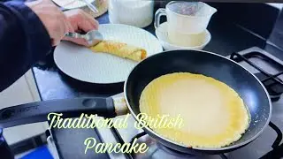 How to make English Pancake/ Simple Recipe//British Pancake//Simply life abroad vlog