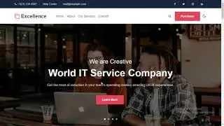 IT Company Website Template in HTML and CSS With Source Code || 2022 || Source Coder
