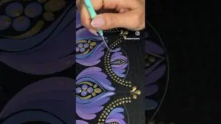 Purple mandala brushstroke video 💜✨