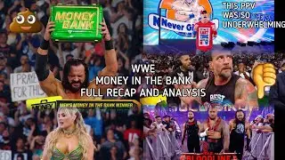 WWE Money In The Bank Full Recap & Analysis | 2024