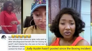 Judy Austin failed to post since she made a blunder on boxing Day. 