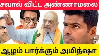 அண்ணாமலை Vs தாக்ரே | தேசிய அரசியல் மோதல் | BJP vs Shiv Sena | Full Analysis