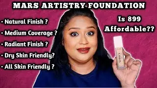 *NEW* Mars Artistry Foundation| Dry Skin Tested
