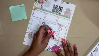 Declutter spread. Spring cleaning plan with me.