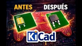 AGREGAR un nuevo COMPONENTE a KICAD ✅🤖 || ACTUALIZADO 🤩