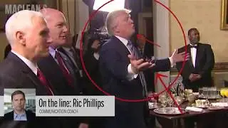 Donald Trump #Trumpshake and Awkward Hug with James Comey