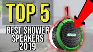 ✅ TOP 5: Best Shower Speaker 2019
