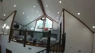 Fly through attempt with fpv racing drone & rates just for fun - White Oak Cottage, Broken Bow OK