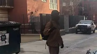 Person of Interest in Defacing Private Property (Hate/Bias),1400 b/o Corcoran St, NW, on 1/22/19