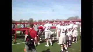 Alabama's new animated O-line coach Jeff Stoutland at spring practice