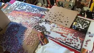 Oak tree puzzle timelapse (2000pieces)