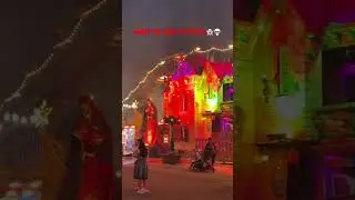 Inside Germany&rsquo;s Spooky Street Fest 👻 | Horror House at Oktoberfest Stuttgart 🎡🇩🇪 #germanytravel