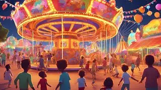 Carnival Fun Song for Kids | Rides, Games & Cotton Candy Adventure!