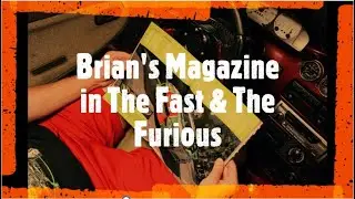 Super Street August of 2000 Brian's  Magazine in The Fast and The Furious