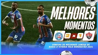 MELHORES MOMENTOS DE BAHIA 2X1 VIT&Oacute;RIA NORDEST&Atilde;O 2024 #noticiasdobahia #bbmp #grupocity #bahiacity