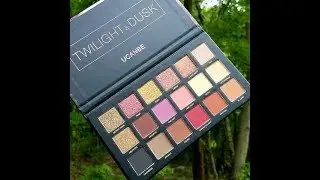Ucanbe Makeup - Twilight & Dusk Eye Shadow Palette with swatches - Is it a dupe?