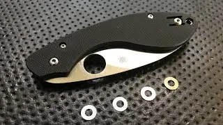 The Spyderco Ouroboros Pocketknife Followup: Bronze Washer Swap and Disassembly