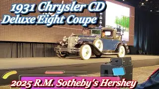 Автомобиль Chrysler CD Deluxe Eight Coupe 1931 года выпуска выставлен на аукцион R M Sotheby's в ...