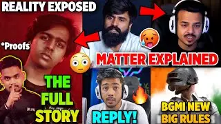 Full MATTER Explained🥵 - Ghatak Bhai and Thug Bhai Reply😯 Scout Reply🔥 GodLike, S8uL,BGMI New Rules😍