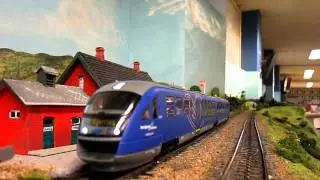 NJ Desiro i Lerbjerg - Modelbane Europa