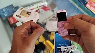 दुनिया का सबसे छोटा फोन | Mini phone dual sim | Miniphone kechaoda phone | Krishnam mobile hub