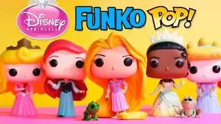 Disney PRINCESS Funko POP! Review of Ariel Tiana Rapunzel & Aurora