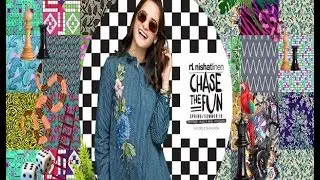 Nishat Linen Spring/Summer Unstitched Collection 2018