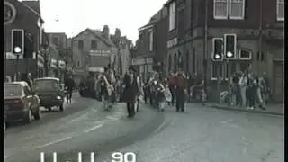 Bolsover remembrance parade November 11 th 1990