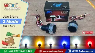 Lampu LED DRL + Sein: Jalu Stang 2 Mode 2 Warna