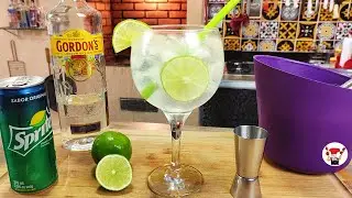 Como Fazer Gin Tônica de Limão e Sprite Perfeita