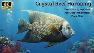 Crystal Reef Harmony: Ultra-Calming Aquarium Ambience with Dreamy Piano Flow