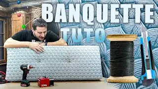 ✅  COMMENT FABRIQUER UNE BANQUETTE ? - TUTO - LJVS