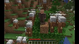 Minecraft 25 hunters AI (Rematch)