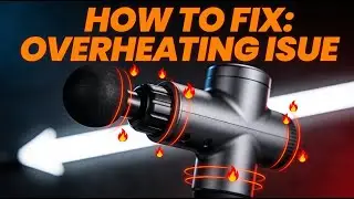 How To Fix Fascial Gun Body Overheating Automatically Shut Down？Massage Gun Repair Guide‼️