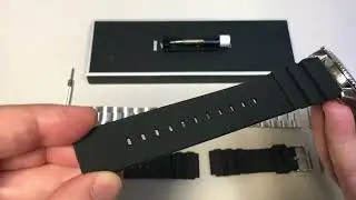 Metal Steel & Rubber Diver Watch Band For Casio Duro MDV106 MDV-106 106B MDV-107 MTD-1079 MTD-1080