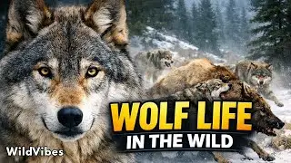 🐺 How Wolves Survive in the Wild | Wolf Survival Secrets | WildVibes