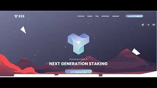 E2X Staking -Earn over $300 Daily- Ethereum Smart Contract Now Live!!!