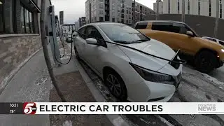 Electric vehicle owners facing challenges in winter weather
