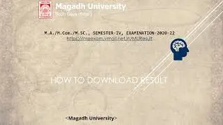 HOW TO DOWNLOAD RESULT PG, EXAM 2020 22 SECOND SEMESTER